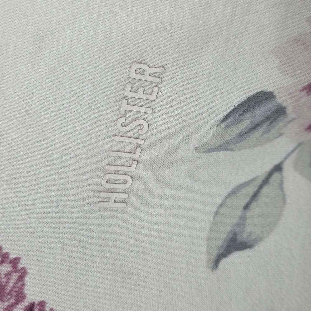 Hollister Floral Hoodie Size M - Picture 4 of 10